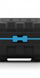 Braven BRV-1 Portable Wireless Black with Cyan Relief and Black Grill
