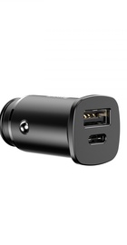 Baseus Square Metal (PD 3.0 QC 4.0+ 30W USB + Type-C) (CCALL-AS01)
