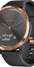 Garmin VIVOMOVE HR SPORT BLACK ROSE GOLD SMALL/MEDIUM (010-01850-26)