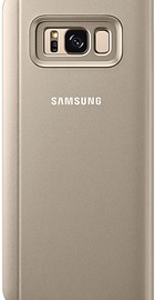 Samsung Clear View Standing Cover Gold for Galaxy S8+ (EF-ZG955CFEGRU)