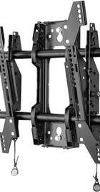 Chief Medium Fusion Micro-Adjustable Tilt Wall Mount Single Stud 32"-65" Black (MTMS1U)