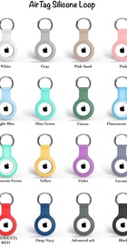 Apple AirTag Silicone Key Ring Midnignt Blue