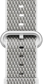 Apple Watch 38mm/40mm/41mm/42mm White Check Woven Nylon (MQVA2)