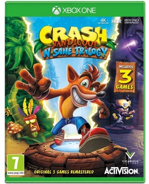 Игра для Xbox One Crash Bandicoot N. Sane Trilogy Xbox One