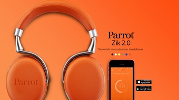 Parrot Zik 2.0 by Philippe Starck Orange