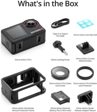 DJI Osmo Action 5 Pro Standard Combo (CP.OS.00000349.01, CP.OS.00000377.01)