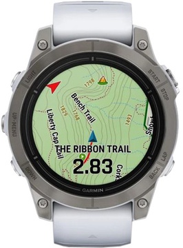 Garmin Epix Pro Gen 2 Sapphire 47mm Titanium w. Whitestone Band (010-02803-20/21)