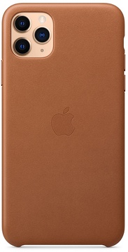 Apple iPhone 11 Pro Leather Case Saddle Brown (high copy)
