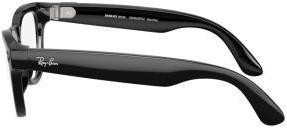 Ray-Ban Meta Skyler Gen 2 Standard Shiny Black Frame / Clear Lenses (RW4014 601/SB 52-20)