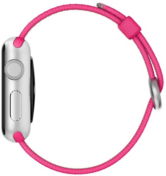 Apple Woven Nylon for Watch 38mm/40mm/41mm/42mm Pink (MM9P2)