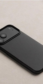 Pitaka Ultra-Slim Case для iPhone 17 Pro Max Twill Black/Gray (KI1701BPM)