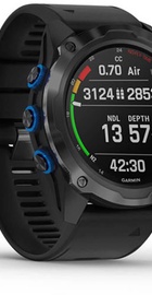Garmin Descent Mk2i Titanium Carbon Gray DLC with Black Band (010-02132-01)