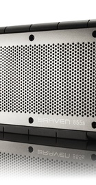 Braven BRVHD Portable Wireless Black Silicone wrap with Gray grill