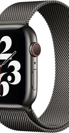 Wiwu Milanese Loop Steel for Watch 42mm/44mm/45mm/46mm/49mm (255mm) Black