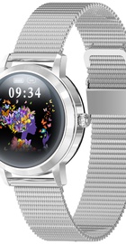 Linwear LW10 Metal с пульсометром и мониторингом сна (Серебристый)