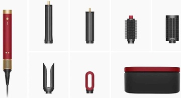 Dyson Airwrap Co-anda2x Multi Hair Styler Straight+Wavy Red Velvet/Gold (176955-01)