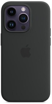 Apple iPhone 14 Pro Silicone Case with MagSafe Midnight (MPTE3)