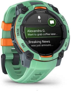 Garmin Instinct 3 45mm AMOLED Neo Tropic with Neo Tropic Band (010-02936-01)