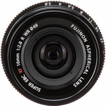 Fujifilm XF 16mm f/2,8 R WR Black
