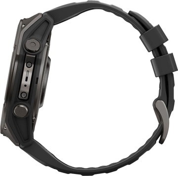Garmin Fenix 9 51mm Carbon Gray DLC Titanium with Black Silicone Band (010-04763-10/11)