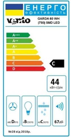 Ventolux GARDA 60 WH (750) SMD LED