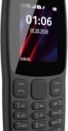 Nokia 106 New DS Grey (16NEBD01A02)