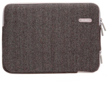 WIWU London Woolen Classic Sleeve for MacBook Pro 15 Retina 2016/17 Grey (GM1705MB15.6)