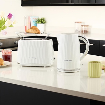 Russell Hobbs Eden 2S Toaster White 27370-56