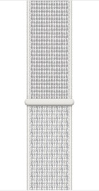 Apple Watch Nike+ Series 4 GPS + Cellular 40mm Silver Aluminum Case with Summit White Nike Sport Loop (MTX72, MTXF2)