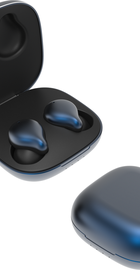 Earbuds M20 в металлическом кейсе (Синий)