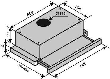 Ventolux GARDA 60 WH (500) LED