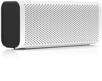 Braven 705 Portable Wireless White plastic finish with Black end caps