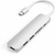 Satechi Aluminum Type-C Slim Multi-Port Adapter 4K V2 Silver (ST-SCMA2S)