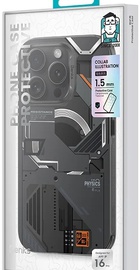 Benks Mecha Case for iPhone 16 Pro with MagSafe Black
