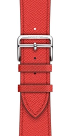 Apple Watch Hermes 38mm Series 2 Stainless Steel Case with Rose Jaipur Epsom Leather Single Tour (MNQ62)