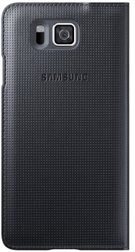 Samsung Flip Cover for Galaxy Alpha G850 (EF-FG850BBEGRU) Black
