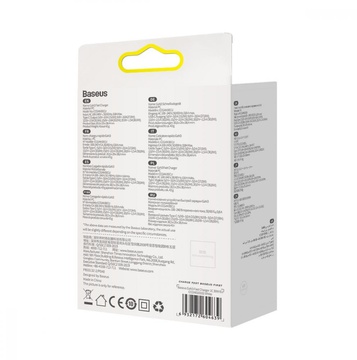 Baseus GaN3 Fast Charger Type-C 30W White (CCGN010102)