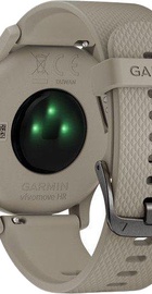 Garmin VIVOMOVE HR SPORT BLACK WITH SANDSTONE SILICONE BAND ONE SIZE (010-01850-03)