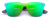 20/20 Brand Vintage Sunglasses Flat Lens Green Revo (model 1601)