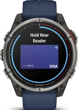 Garmin Quatix 8 47 mm AMOLED Marine GPS Smartwatch (010-02904-51)