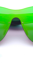 20/20 Brand Vintage Sunglasses Flat Lens Green Revo (model 1601)