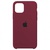 Apple iPhone 12 Pro Max Silicone Case Marsala (high copy)