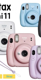 Fujifilm Instax Mini 11 Blush Pink (16655015) + Фотобумага (10 шт.)