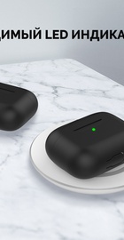 AHASTYLE Silicone Case for Apple AirPods Pro Black (AHA-0P300-BLK)