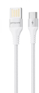 Proove Double Way Weft Type-C 2.4A (1m) (white)