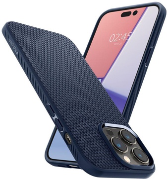 Spigen iPhone 14 Pro Max Liquid Air Navy Blue (ACS04814)