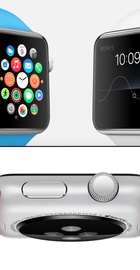 Apple Watch Sport 42mm Silver Aluminum Case with White Sport Band (MJ3N2)