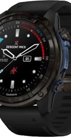 Garmin Descent Mk3i 51mm Carbon Gray DLC Titanium with Black Silicone Band (010-02752-10/11)