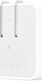 Apple 35W Dual USB-C Port Compact Power Adapter (MNWM3) LLA (амер. вилка)