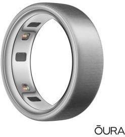 Oura Ring 4 Brushed Silver Size 8 (JZ90-54220-08)